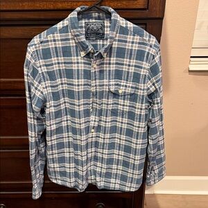 Jach’s Washed Flannel Long Sleeve Button Down